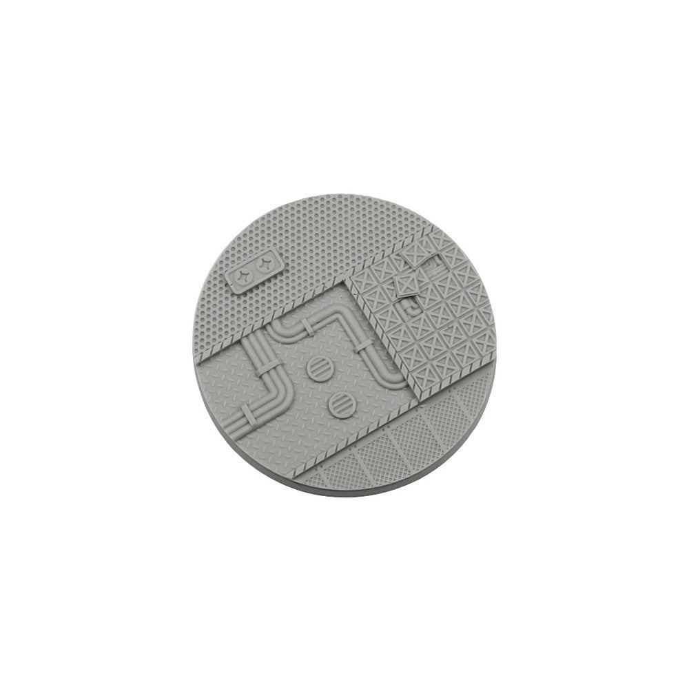 PREORDER Micro Art Studio - Resin Round/Oval Bases - Tech Bases - Round 80mm (1)