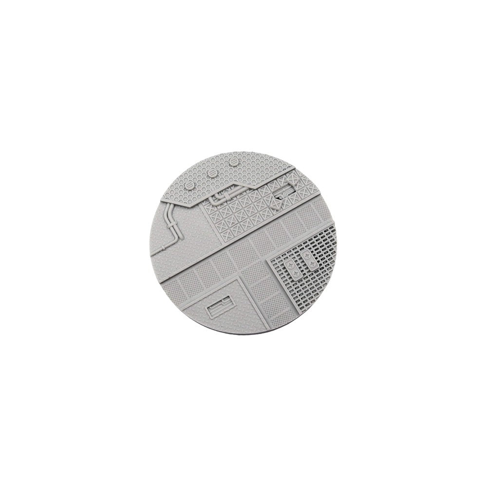 PREORDER Micro Art Studio - Resin Round/Oval Bases - Tech Bases - Round 100mm (1)
