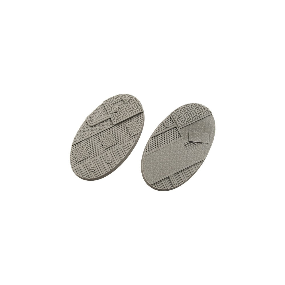 PREORDER Micro Art Studio - Resin Round/Oval Bases - Tech Bases - Oval 90x52mm (2)