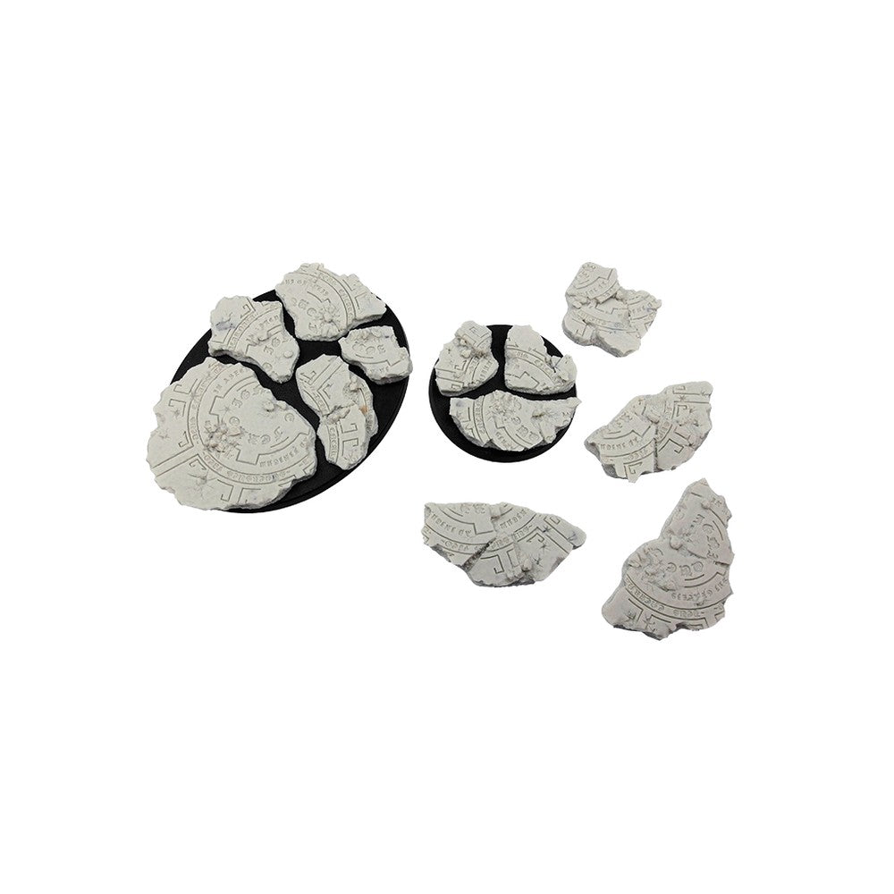 PREORDER Micro Art Studio - Resin Round/Oval Bases - Temple Basing Kit (12)