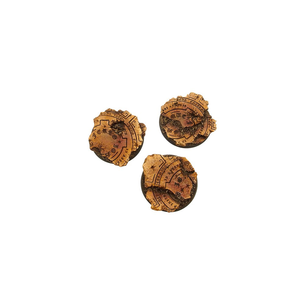 PREORDER Micro Art Studio - Resin Round/Oval Bases - Temple Bases - Round 50mm (2)