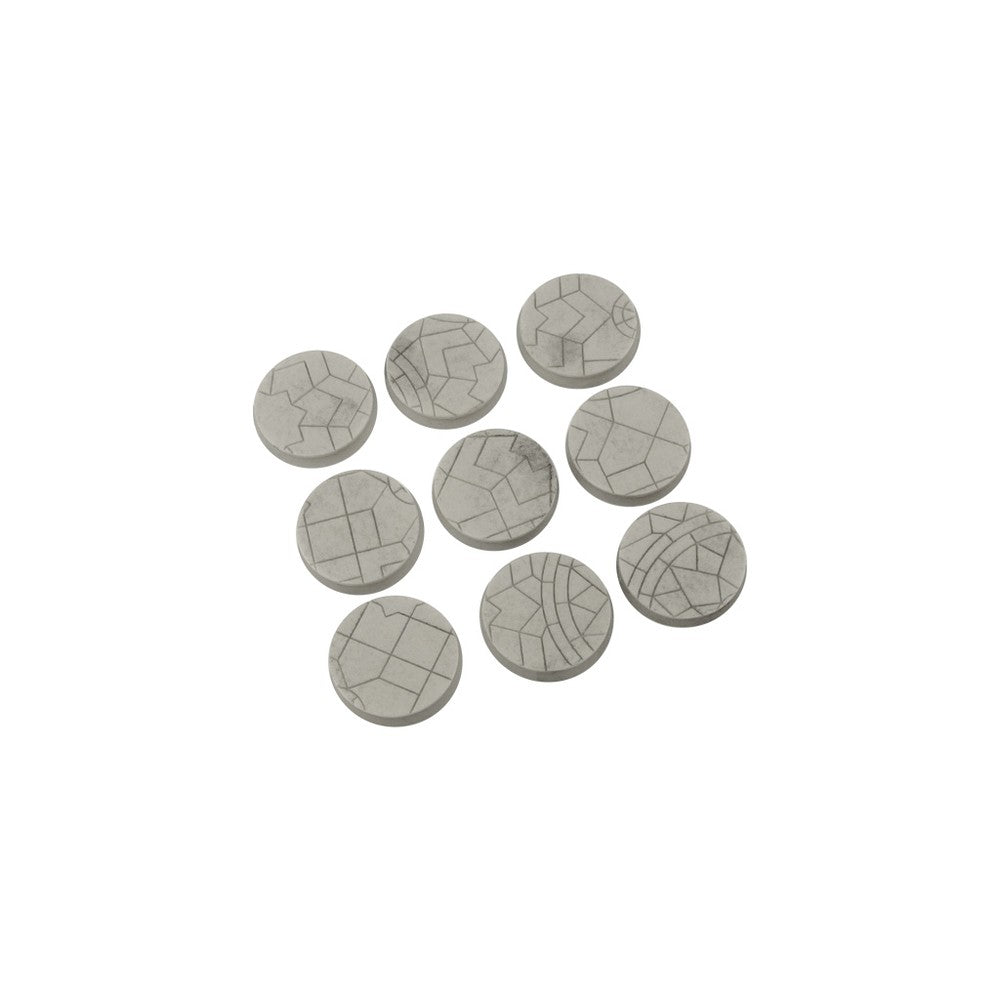 PREORDER Micro Art Studio - Resin Round/Oval Bases - Mosaic Bases - Round 28mm (5)
