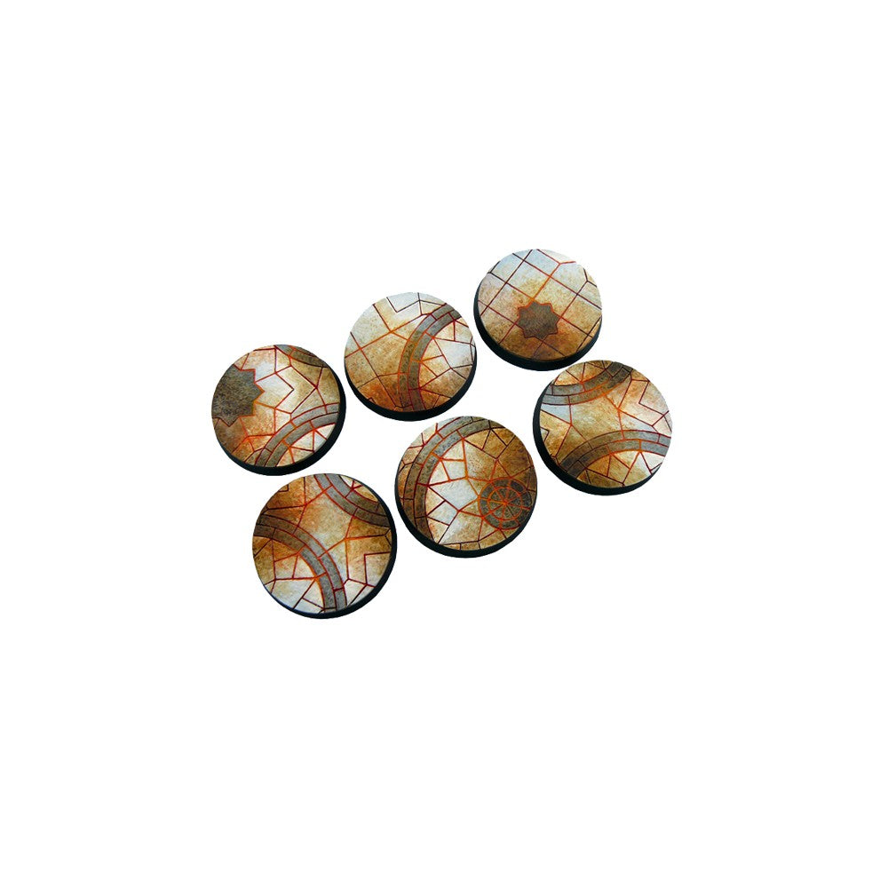 PREORDER Micro Art Studio - Resin Round/Oval Bases - Mosaic Bases - Round 40mm (2)