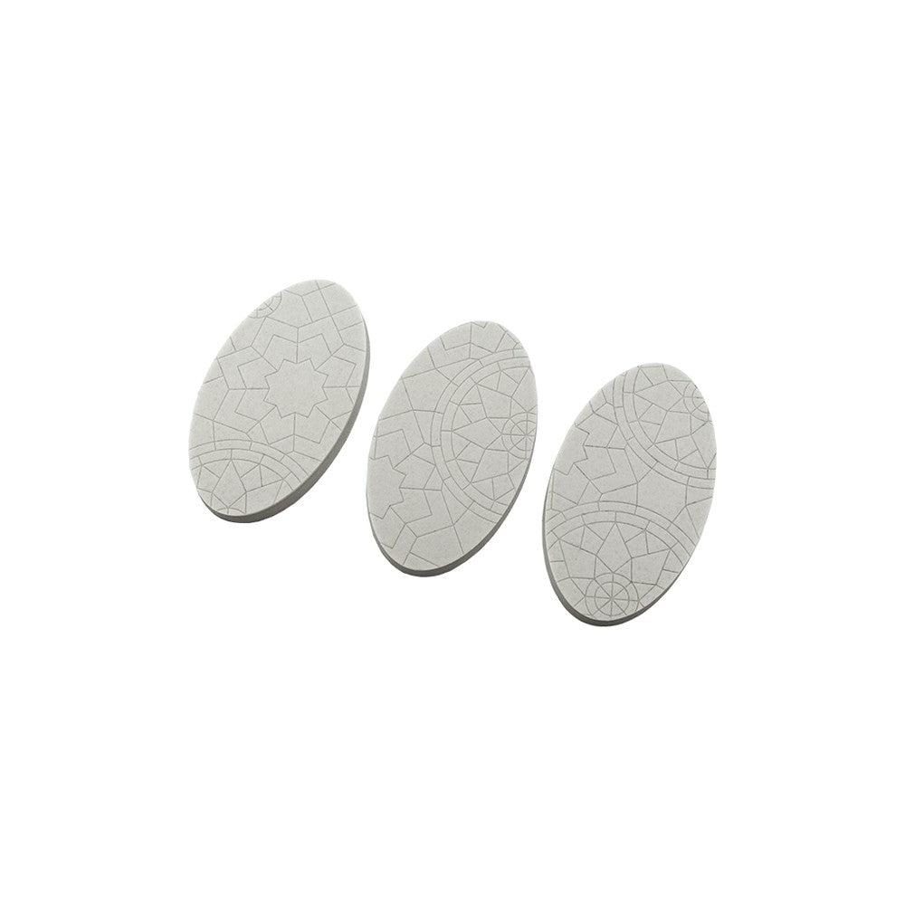 PREORDER Micro Art Studio - Resin Round/Oval Bases - Mosaic Bases - Oval 75x42mm (2)