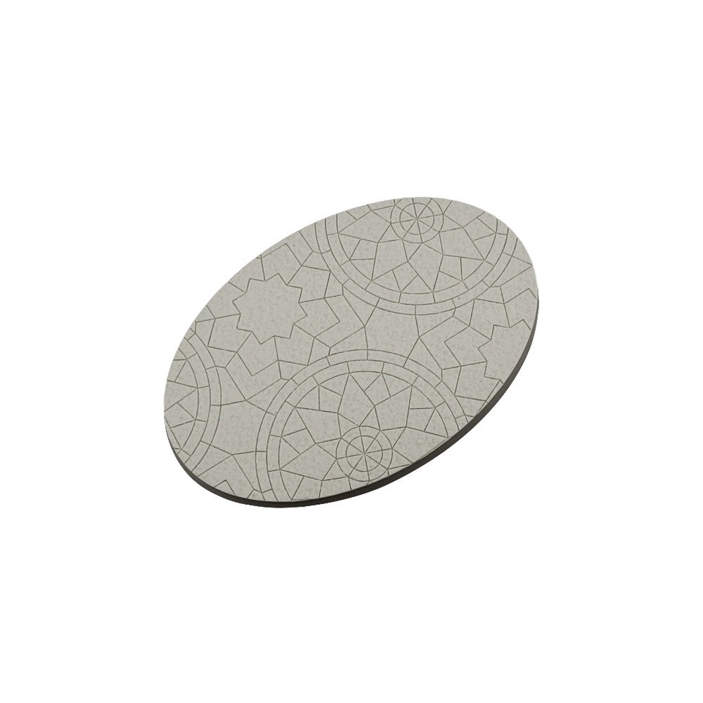PREORDER Micro Art Studio - Resin Round/Oval Bases - Mosaic Bases - Oval 105x70mm (1)
