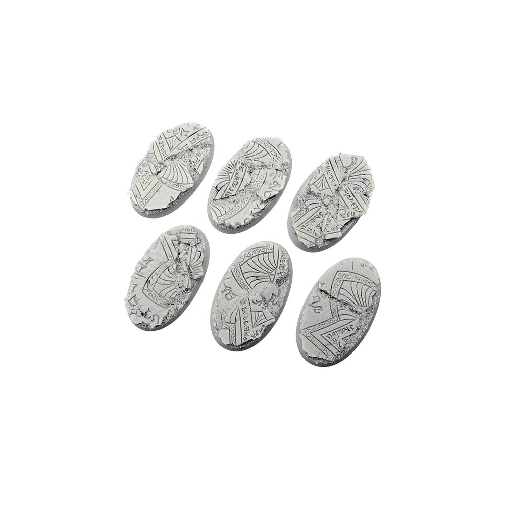 PREORDER Micro Art Studio - Resin Round/Oval Bases - Shrine Bases - Oval 60x35mm (4)