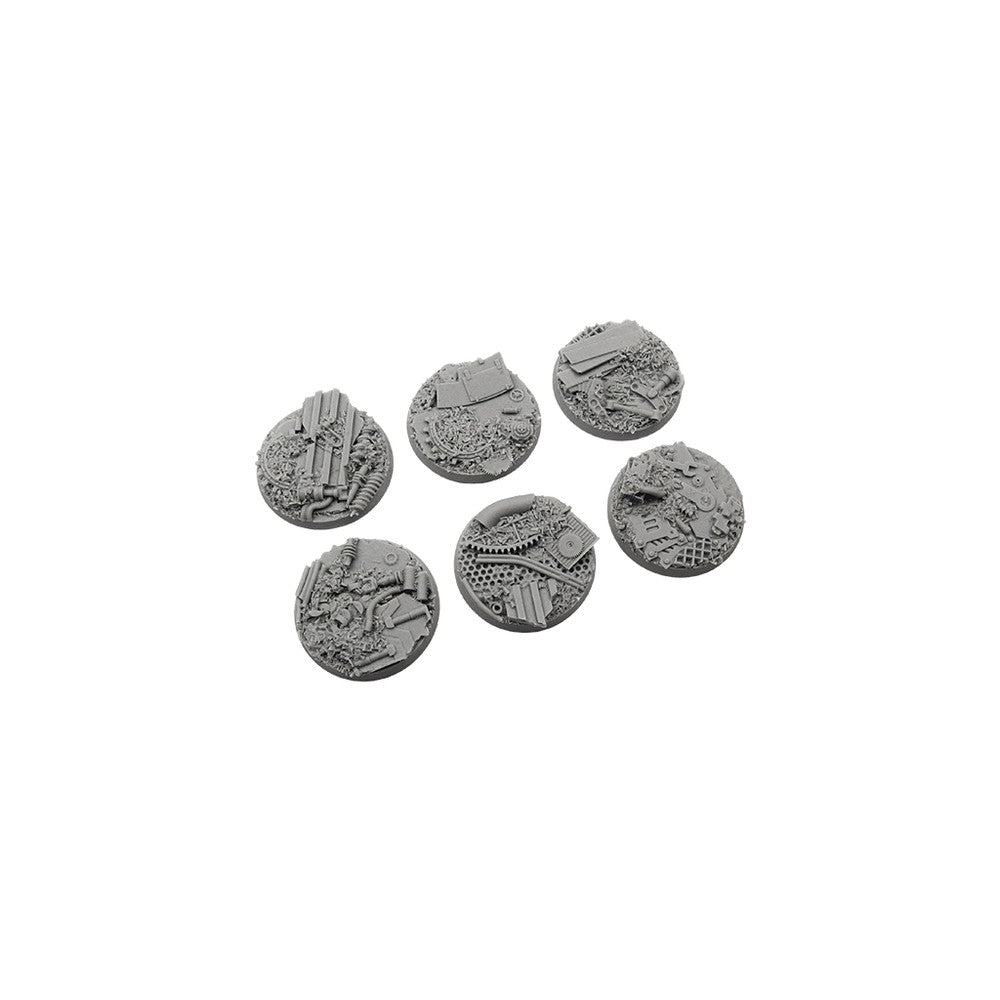 PREORDER Micro Art Studio - Resin Round/Oval Bases - Trash Bases Round 40mm (2)