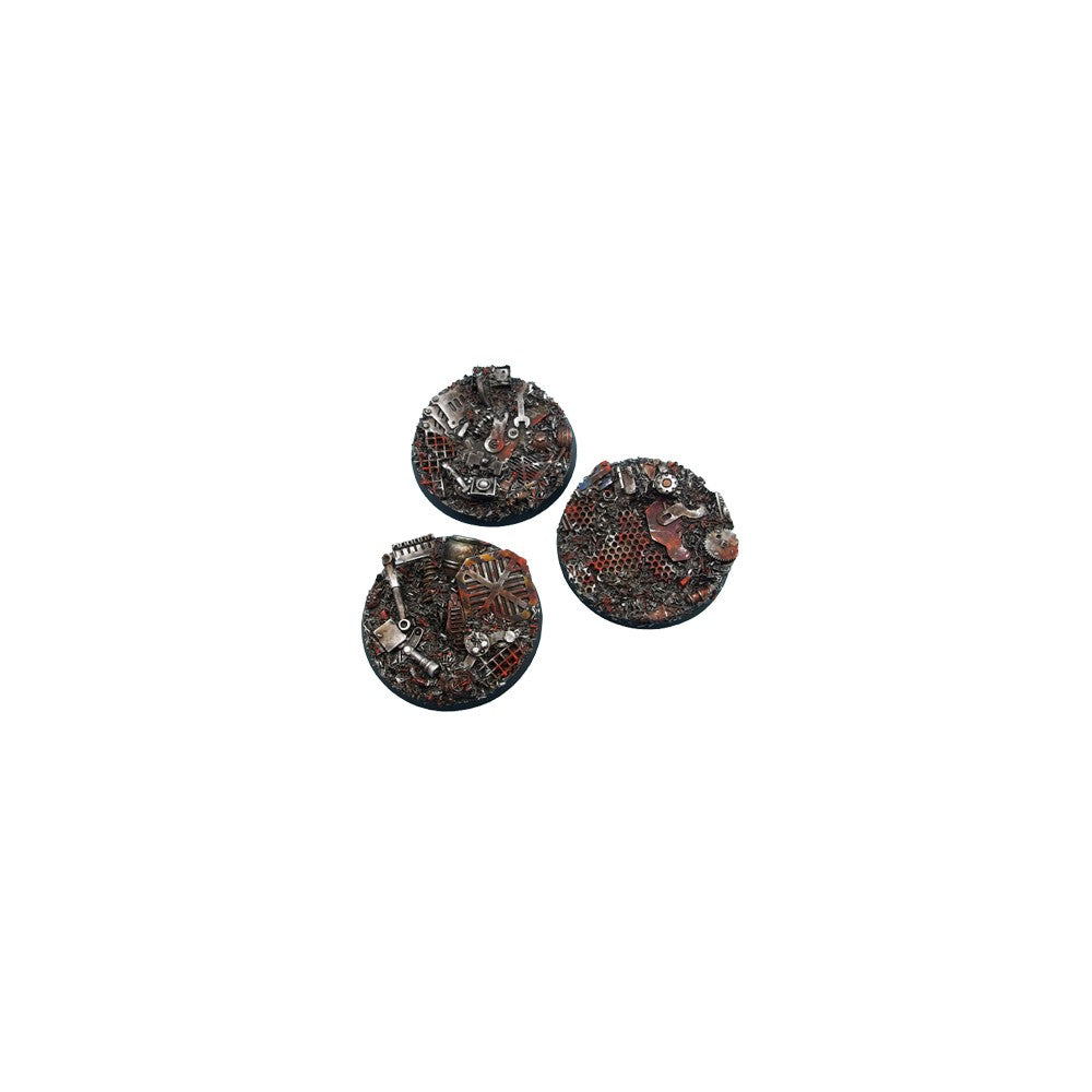 PREORDER Micro Art Studio - Resin Round/Oval Bases - Trash Bases Round 50mm (2)