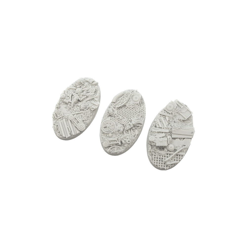PREORDER Micro Art Studio - Resin Round/Oval Bases - Trash Bases Oval 75x42mm (2)