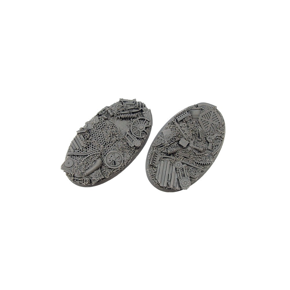 PREORDER Micro Art Studio - Resin Round/Oval Bases - Trash Bases Oval 90x52mm (2)
