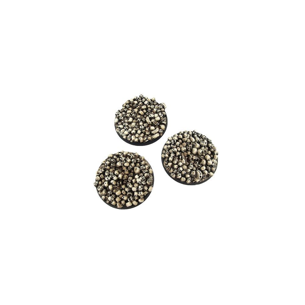 PREORDER Micro Art Studio - Resin Round/Oval Bases - Skulls Bases - Round 50mm (2)