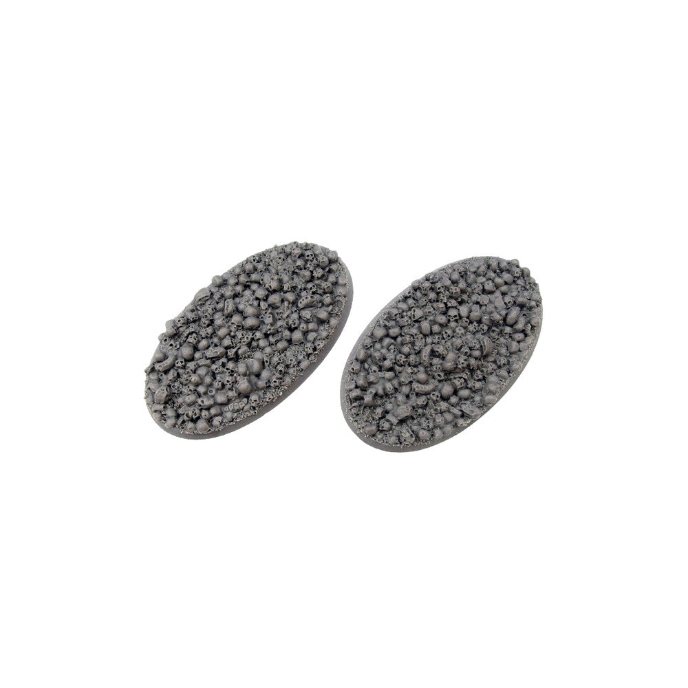 PREORDER Micro Art Studio - Resin Round/Oval Bases - Skulls Bases - Oval 90x52mm (2)