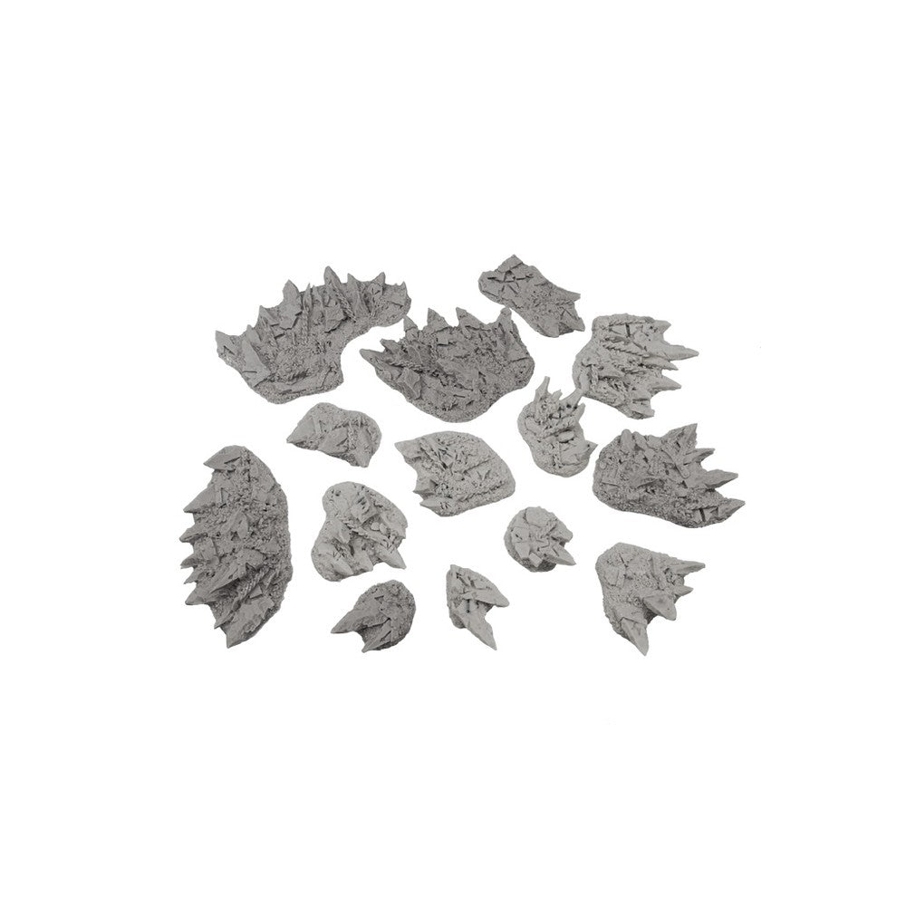 PREORDER Micro Art Studio - Resin Round/Oval Bases - Chaos Basing Kit (14)