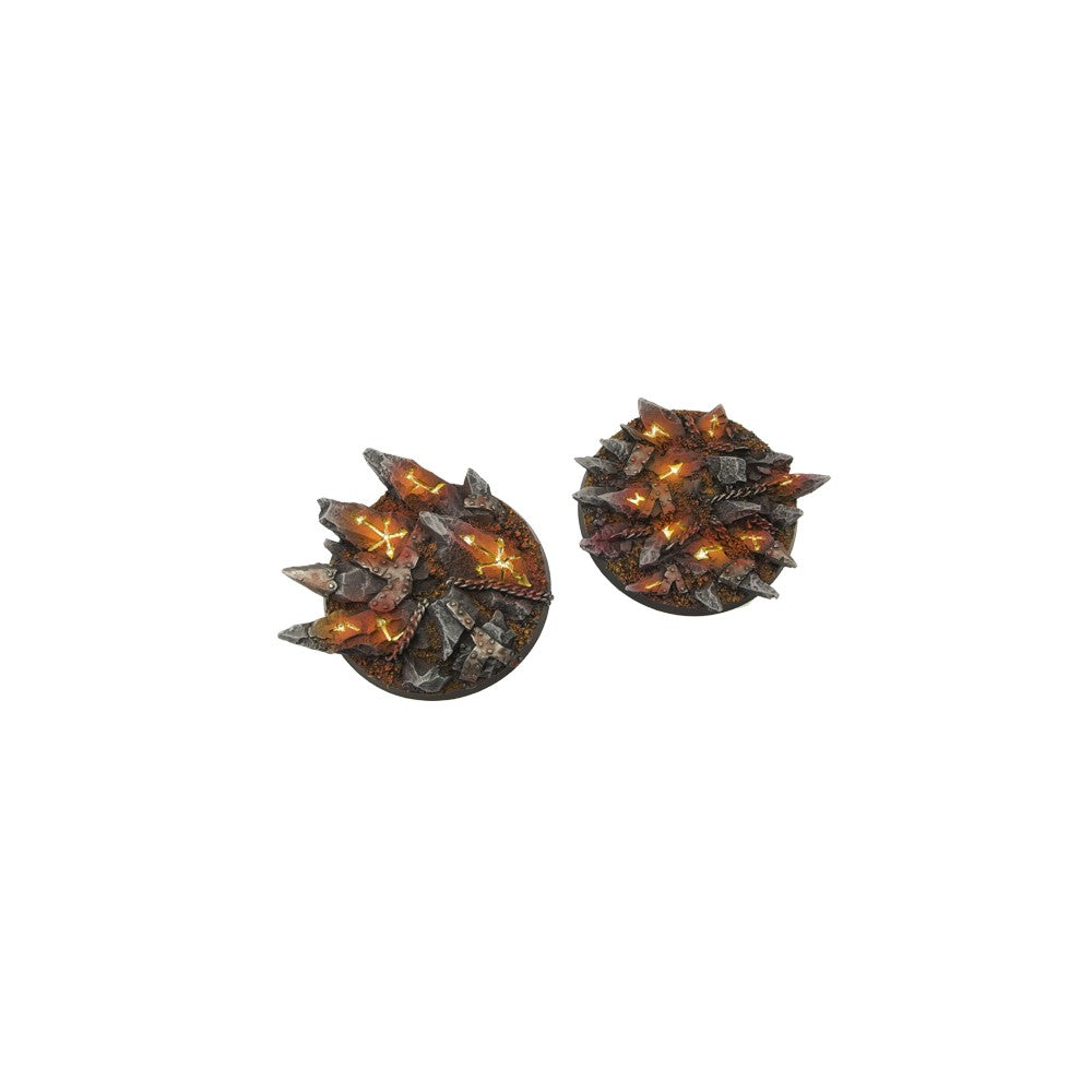 PREORDER Micro Art Studio - Resin Round/Oval Bases - Chaos Bases - Round 60mm (1)