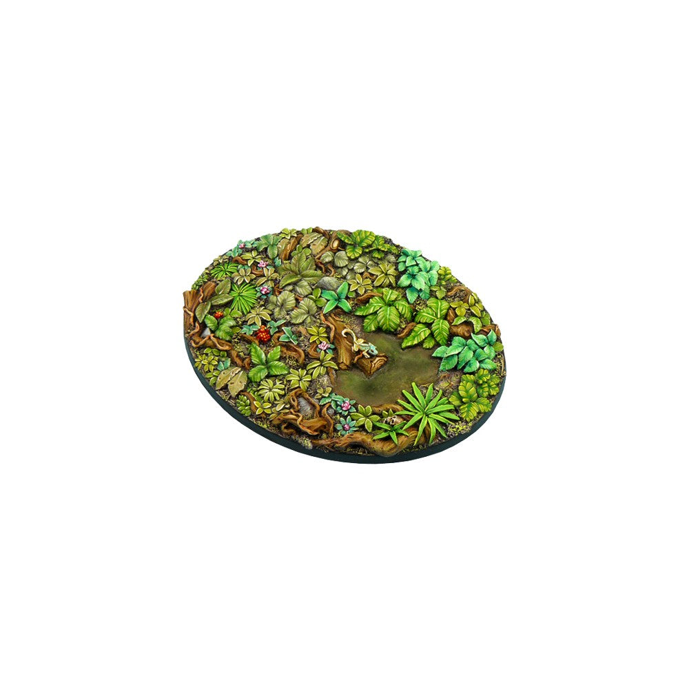 PREORDER Micro Art Studio - Resin Round/Oval Bases - Jungle Bases - Oval 120x92mm (1)