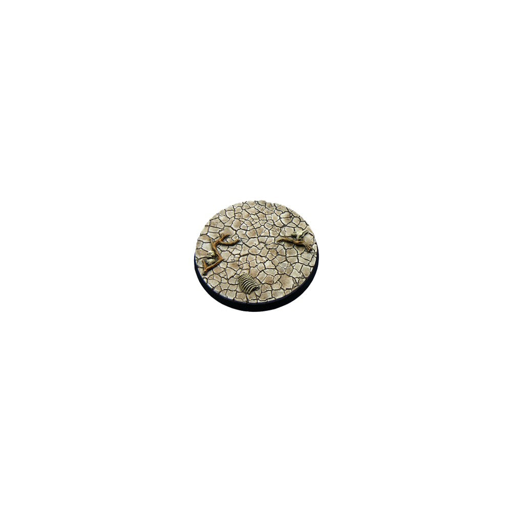 PREORDER Micro Art Studio - Resin Round/Oval Bases - Wasteland Bases - Round 60mm (1)
