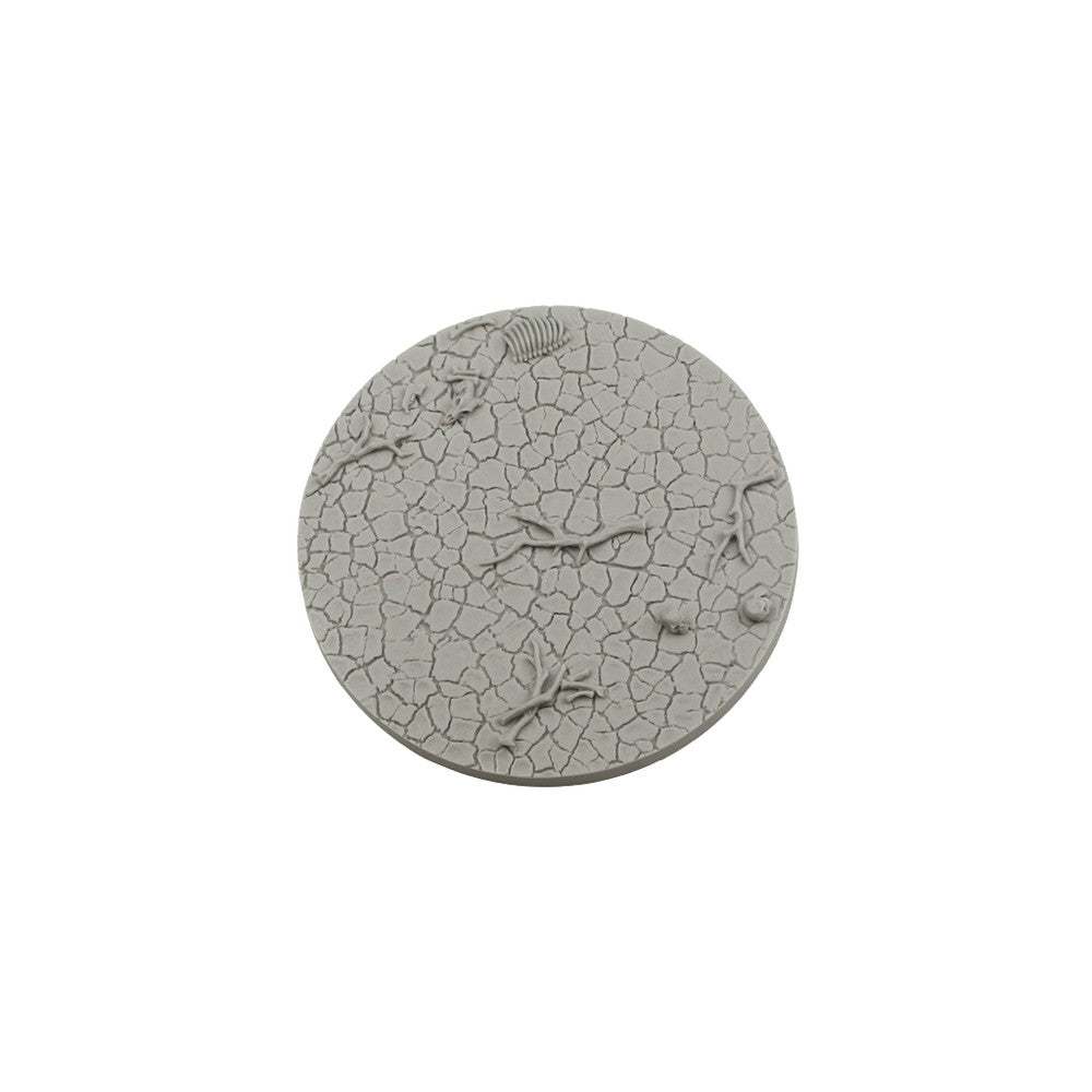 PREORDER Micro Art Studio - Resin Round/Oval Bases - Wasteland Bases Round 90mm (1)