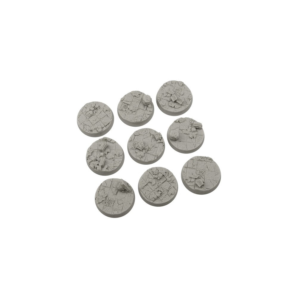 PREORDER Micro Art Studio - Resin Round/Oval Bases - Ancient Bases - Round 28mm (5)