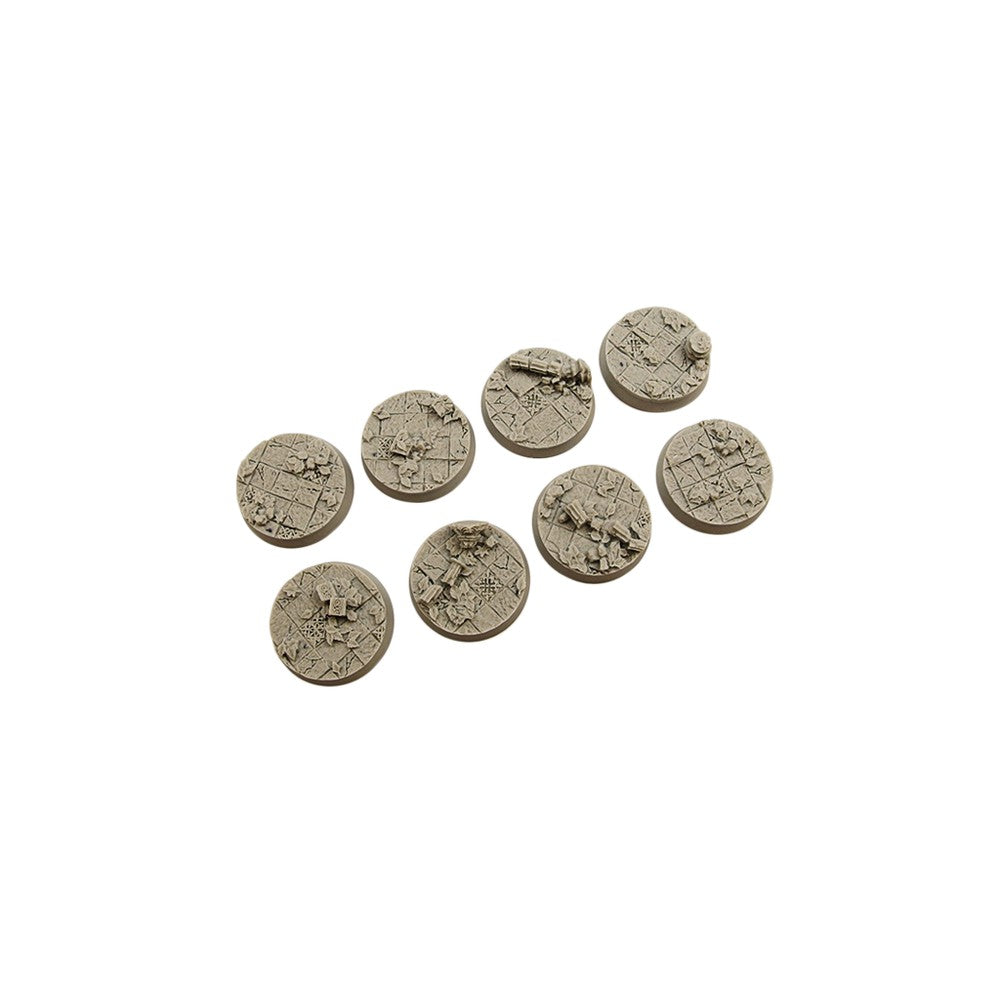 PREORDER Micro Art Studio - Resin Round/Oval Bases - Ancient Bases - Round 32mm (4)