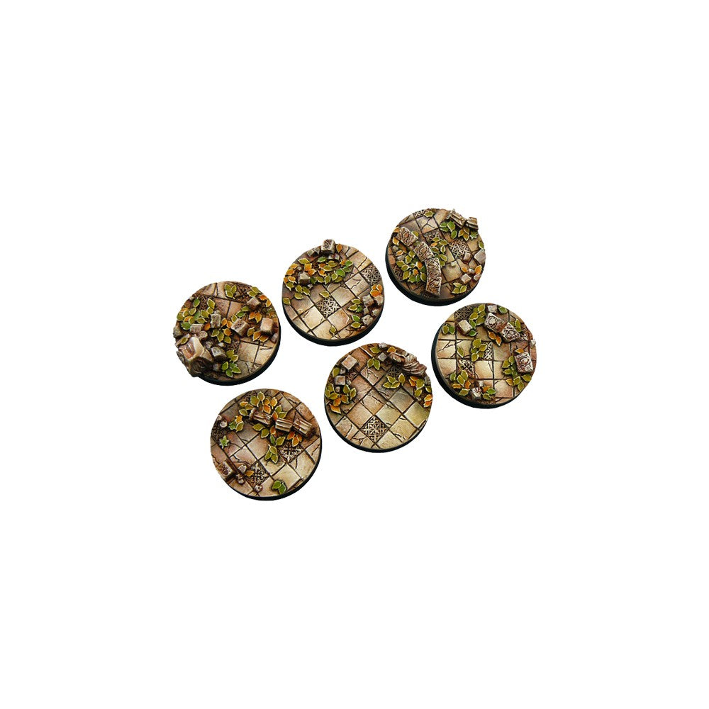 PREORDER Micro Art Studio - Resin Round/Oval Bases - Ancient Bases - Round 40mm (2)