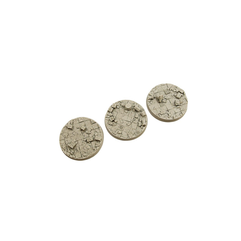 PREORDER Micro Art Studio - Resin Round/Oval Bases - Ancient Bases - Round 50mm (2)
