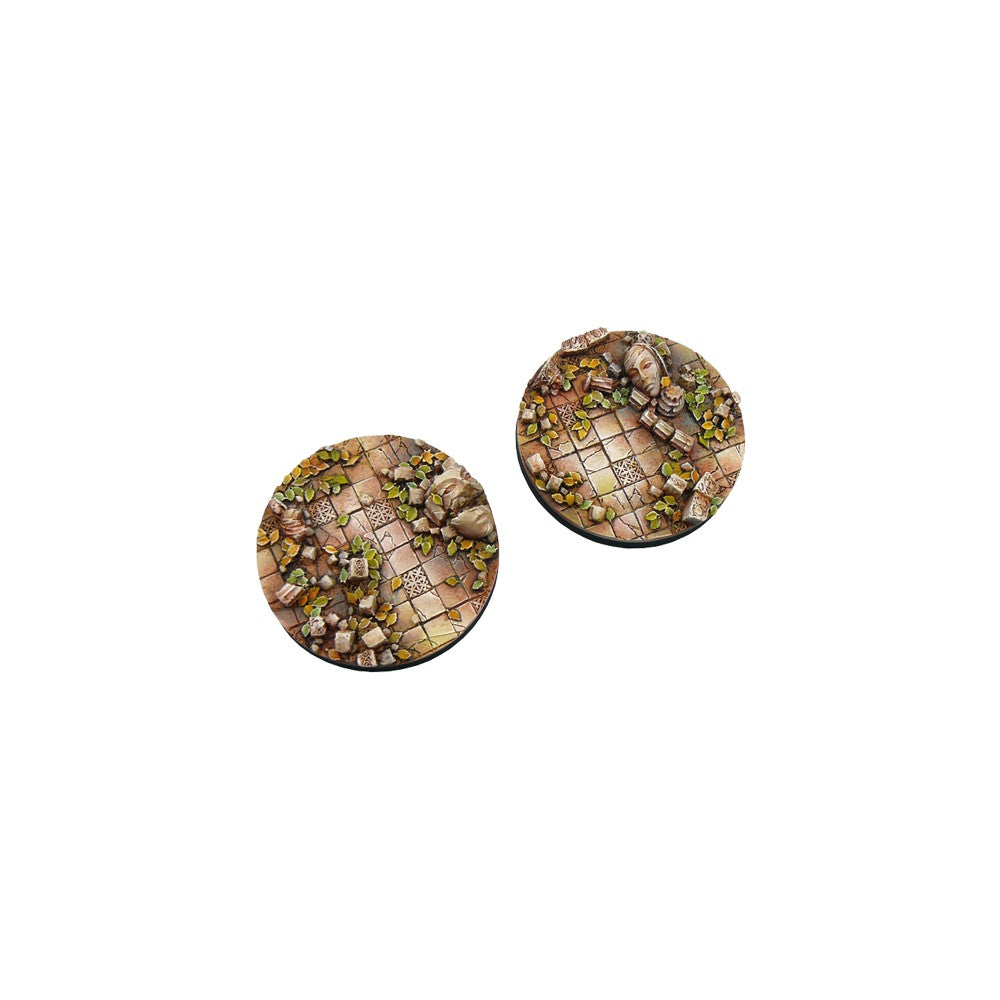 PREORDER Micro Art Studio - Resin Round/Oval Bases - Ancient Bases - Round 60mm (1)