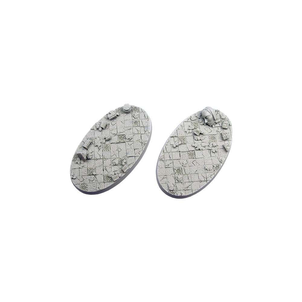 PREORDER Micro Art Studio - Resin Round/Oval Bases - Ancient Bases - Oval 90x52mm (2)