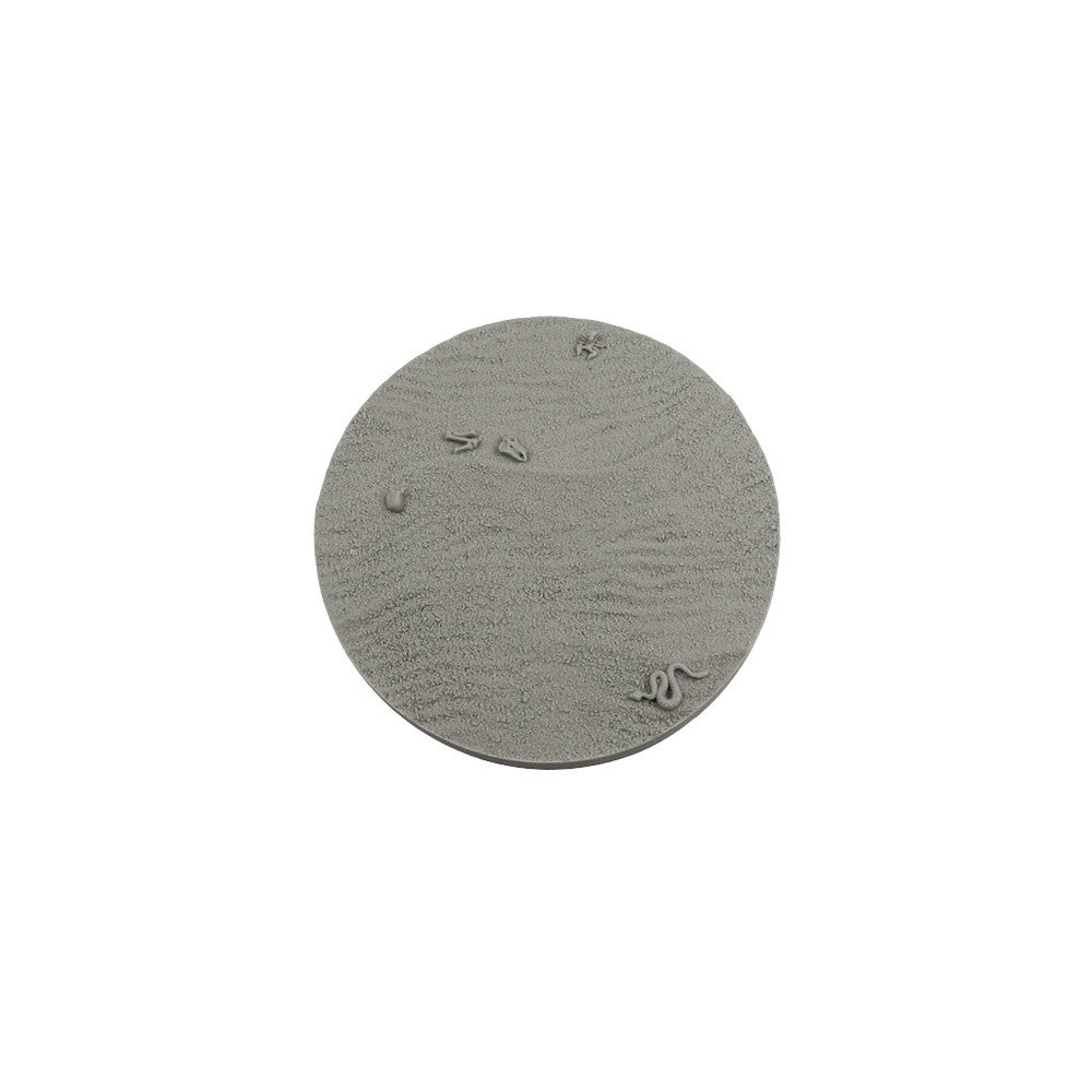 PREORDER Micro Art Studio - Resin Round/Oval Bases - Desert Bases Round 100mm (1)