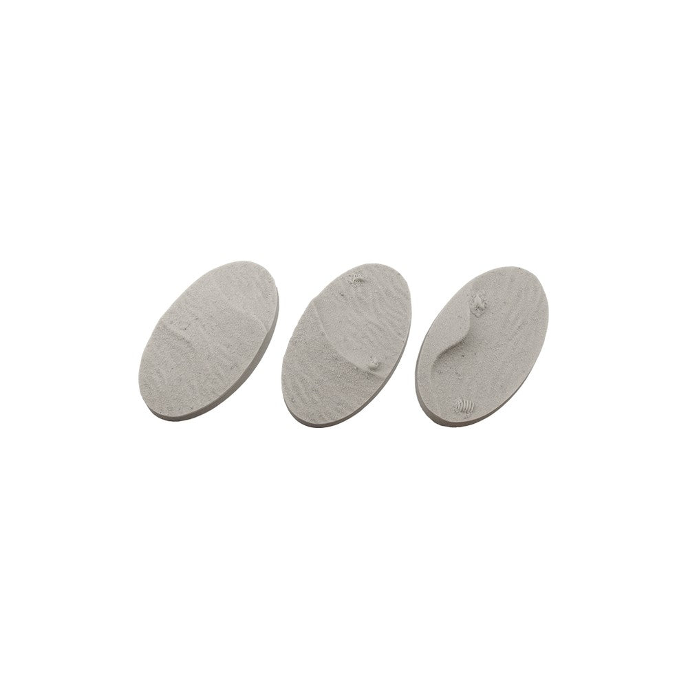 PREORDER Micro Art Studio - Resin Round/Oval Bases - Desert Bases - Oval 75x42mm (2)