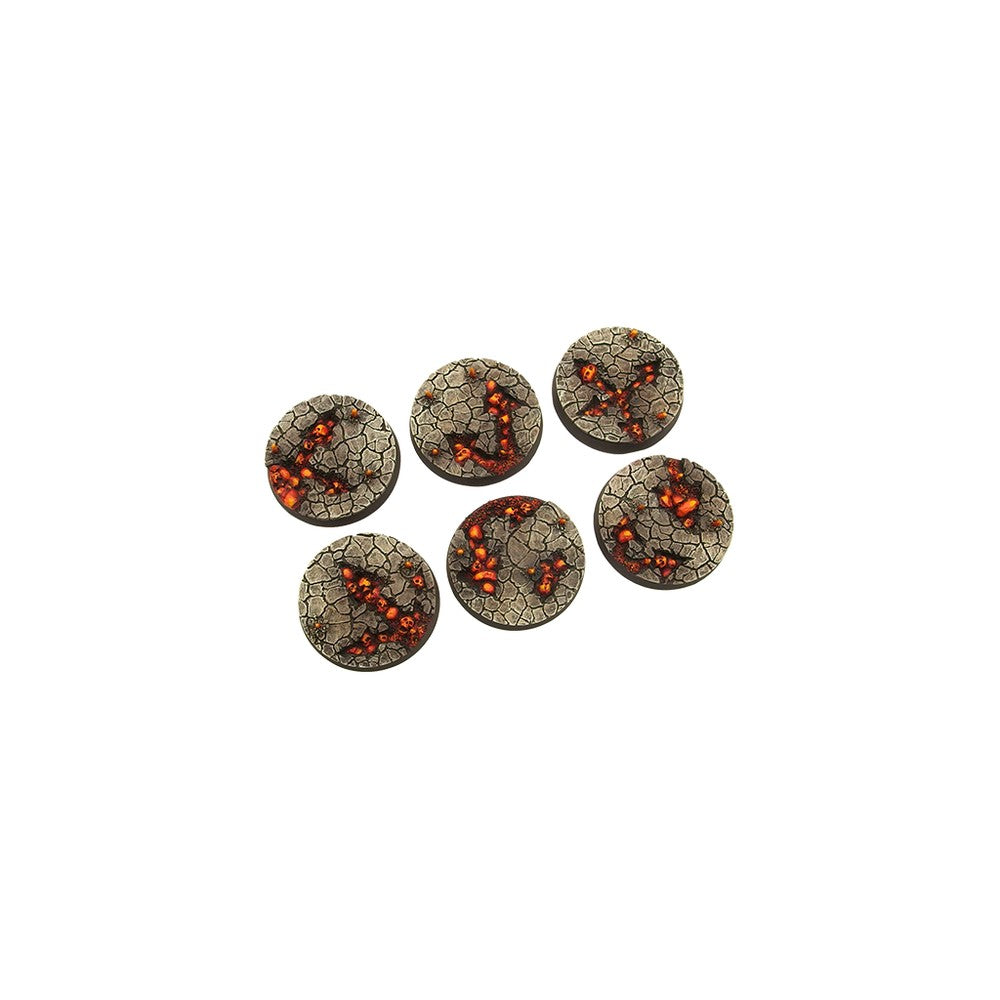PREORDER Micro Art Studio - Resin Round/Oval Bases - Chaos Waste Bases - Round 40mm (2)