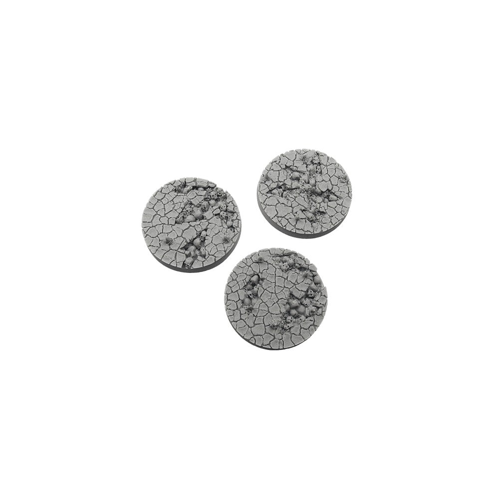 PREORDER Micro Art Studio - Resin Round/Oval Bases - Chaos Waste Bases - Round 50mm (2)
