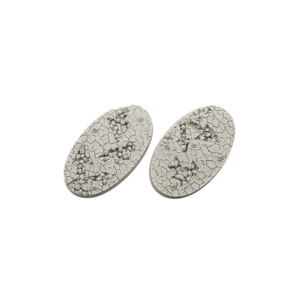PREORDER Micro Art Studio - Resin Round/Oval Bases - Chaos Waste Bases - Oval 90x52mm (2)