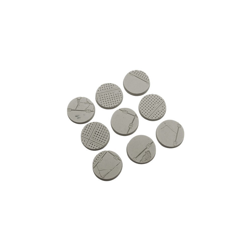 PREORDER Micro Art Studio - Resin Round/Oval Bases - Warehouse Bases - Round 28mm (5)