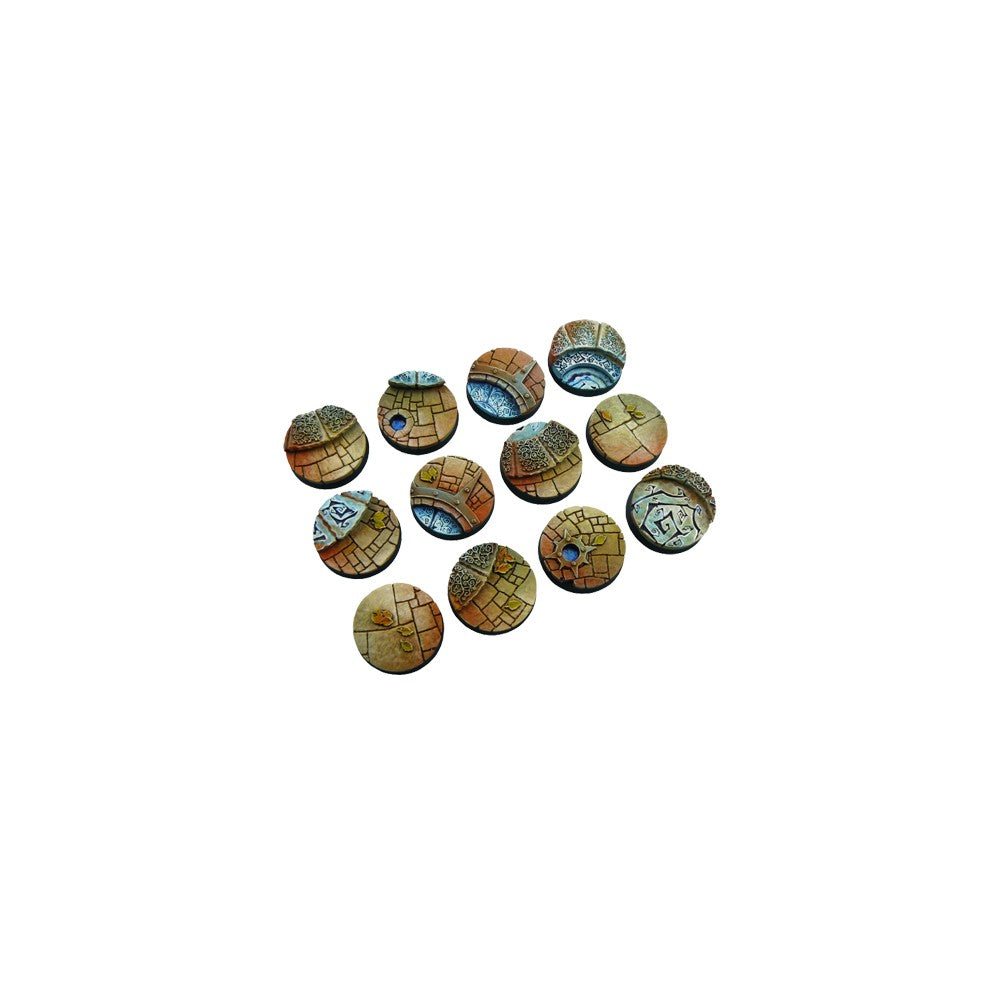 PREORDER Micro Art Studio - Resin Round/Oval Bases - Arcane Bases - Round 25mm (5)