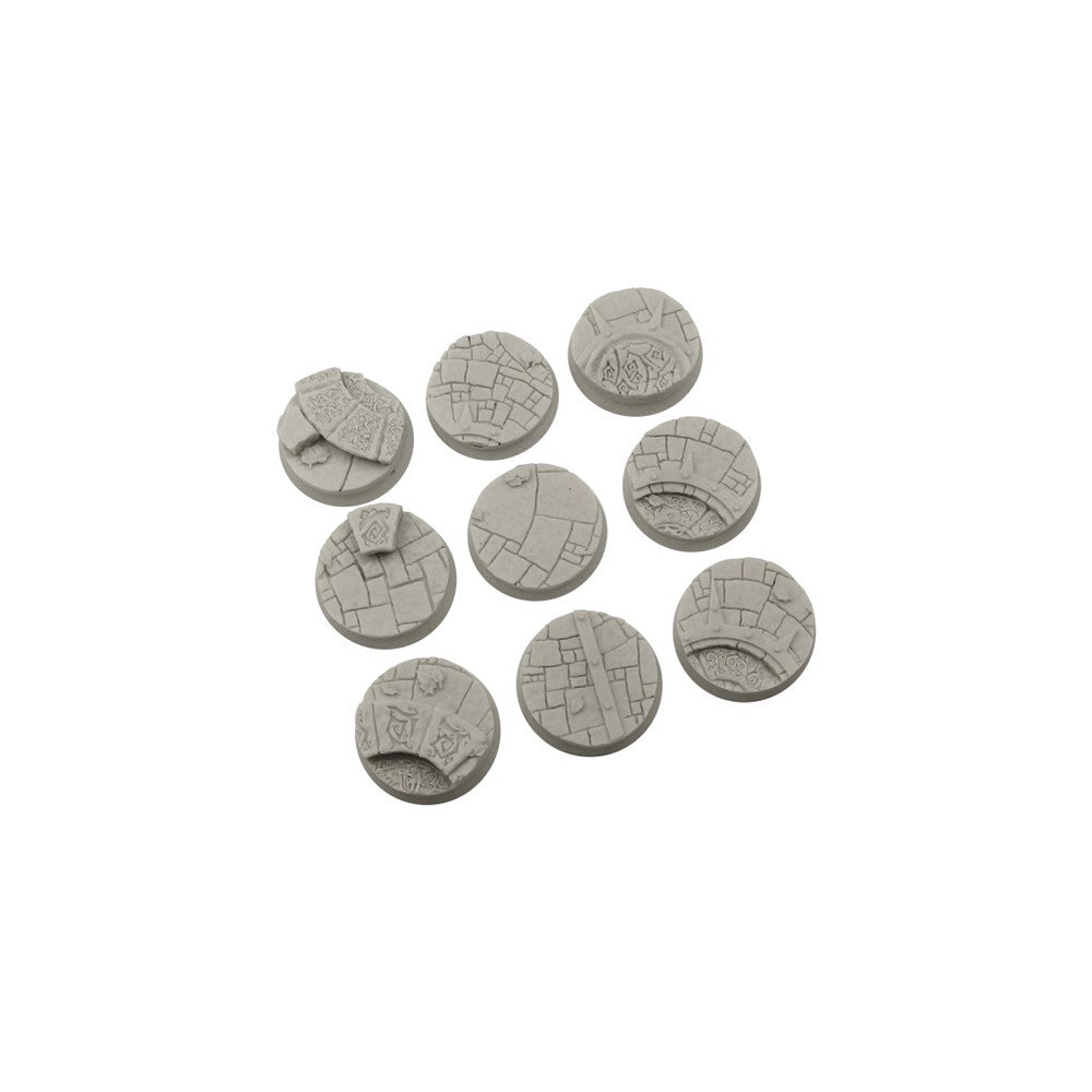 PREORDER Micro Art Studio - Resin Round/Oval Bases - Arcane Bases - Round 28mm (5)