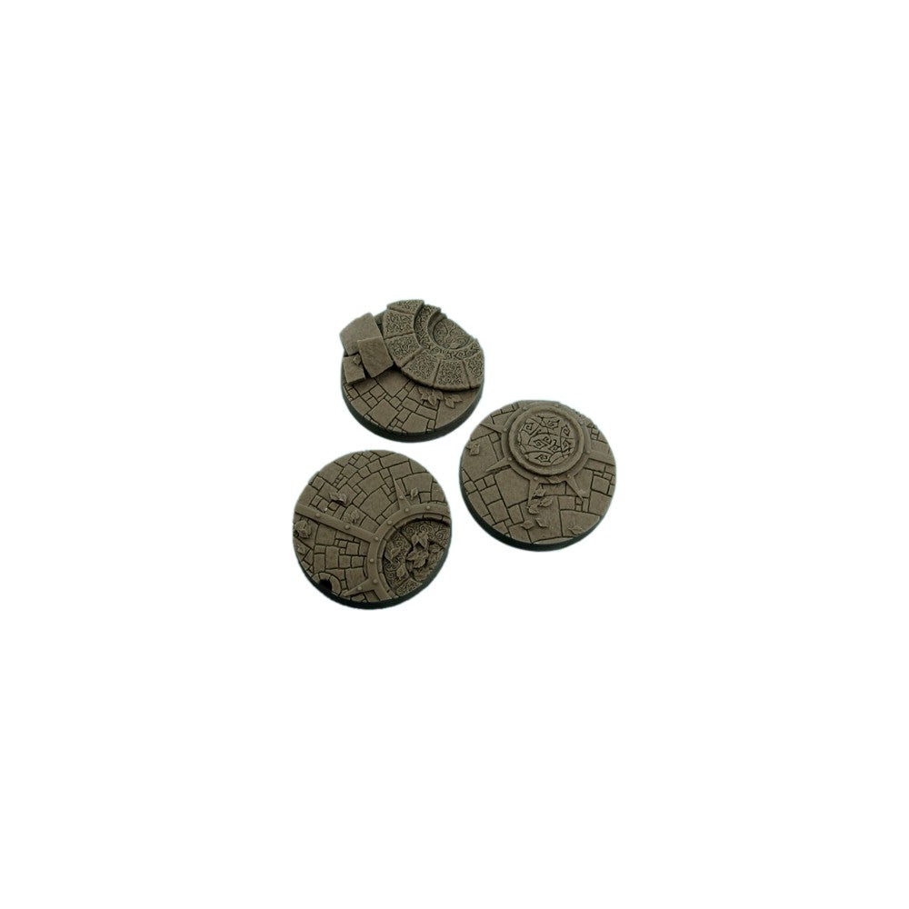 PREORDER Micro Art Studio - Resin Round/Oval Bases - Arcane Bases - Round 50mm (2)
