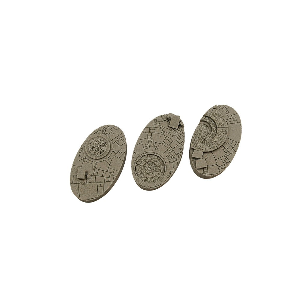 PREORDER Micro Art Studio - Resin Round/Oval Bases - Arcane Bases - Oval 75x42mm (2)