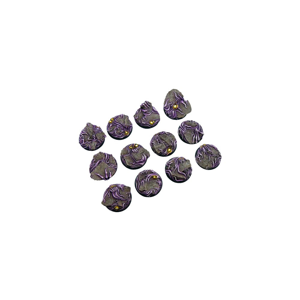 PREORDER Micro Art Studio - Resin Round/Oval Bases - Possessed Bases - Round 25mm (5)
