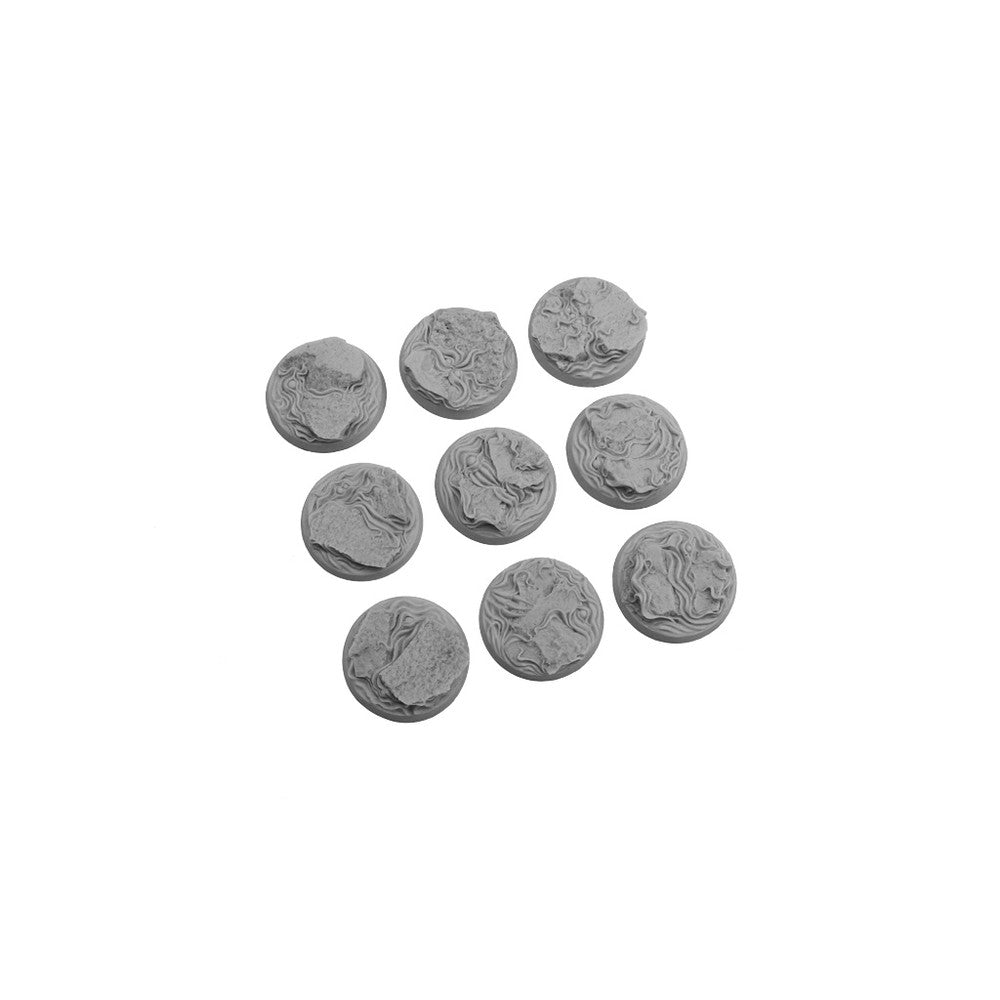 PREORDER Micro Art Studio - Resin Round/Oval Bases - Possessed Bases - Round 28mm (5)
