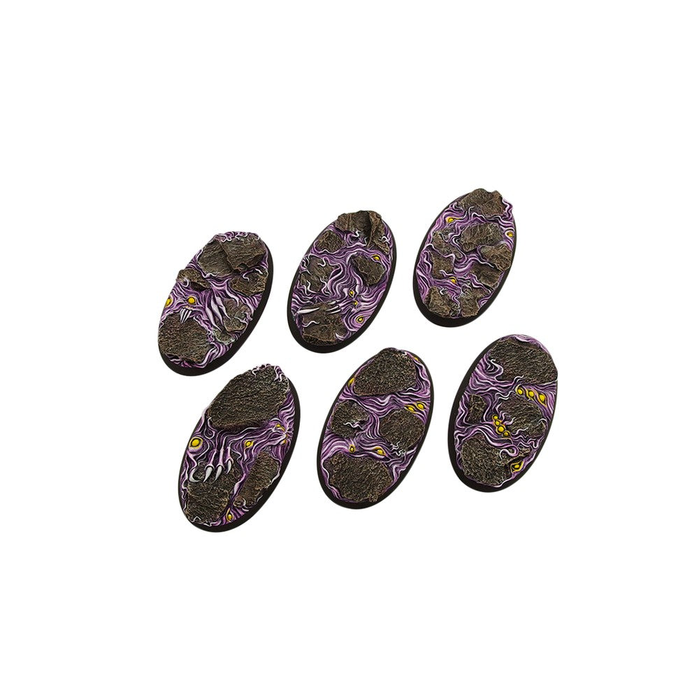 PREORDER Micro Art Studio - Resin Round/Oval Bases - Possessed Bases - Oval 60x35mm (4)