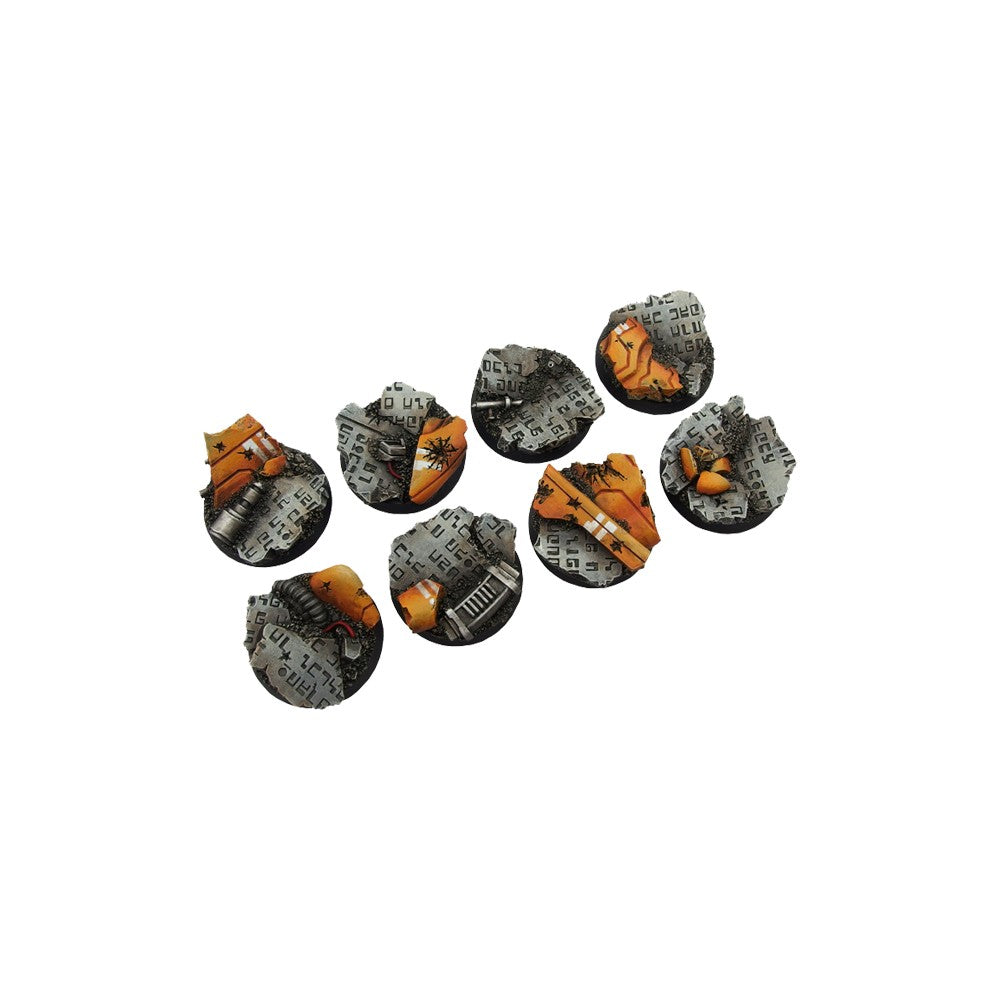 PREORDER Micro Art Studio - Resin Round/Oval Bases - TauCeti Bases - Round 32mm (4)