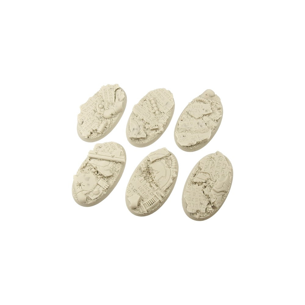 PREORDER Micro Art Studio - Resin Round/Oval Bases - TauCeti Bases - Oval 60x35mm (4)