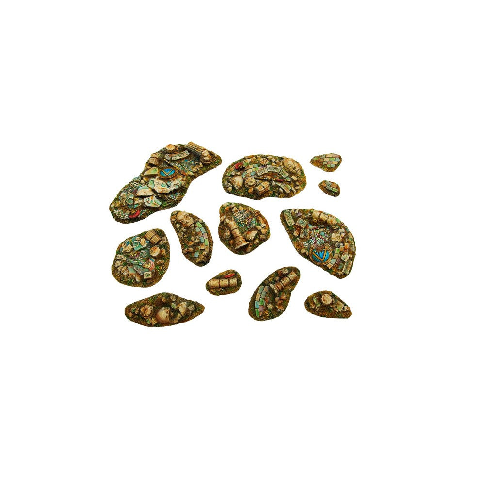 PREORDER Micro Art Studio - Resin Round/Oval Bases - Halodyne Basing Kit (12)