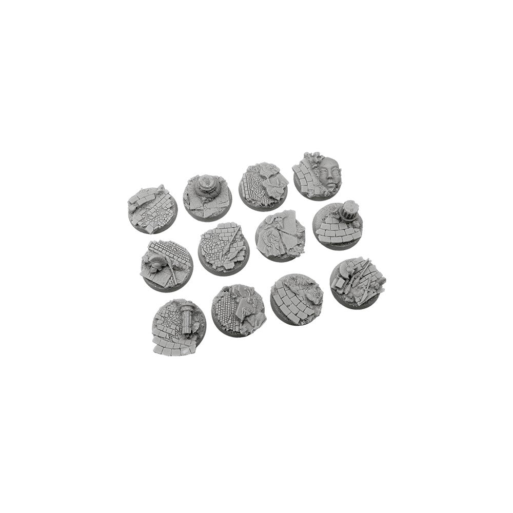 PREORDER Micro Art Studio - Resin Round/Oval Bases - Halodyne Bases - Round 25mm (5)
