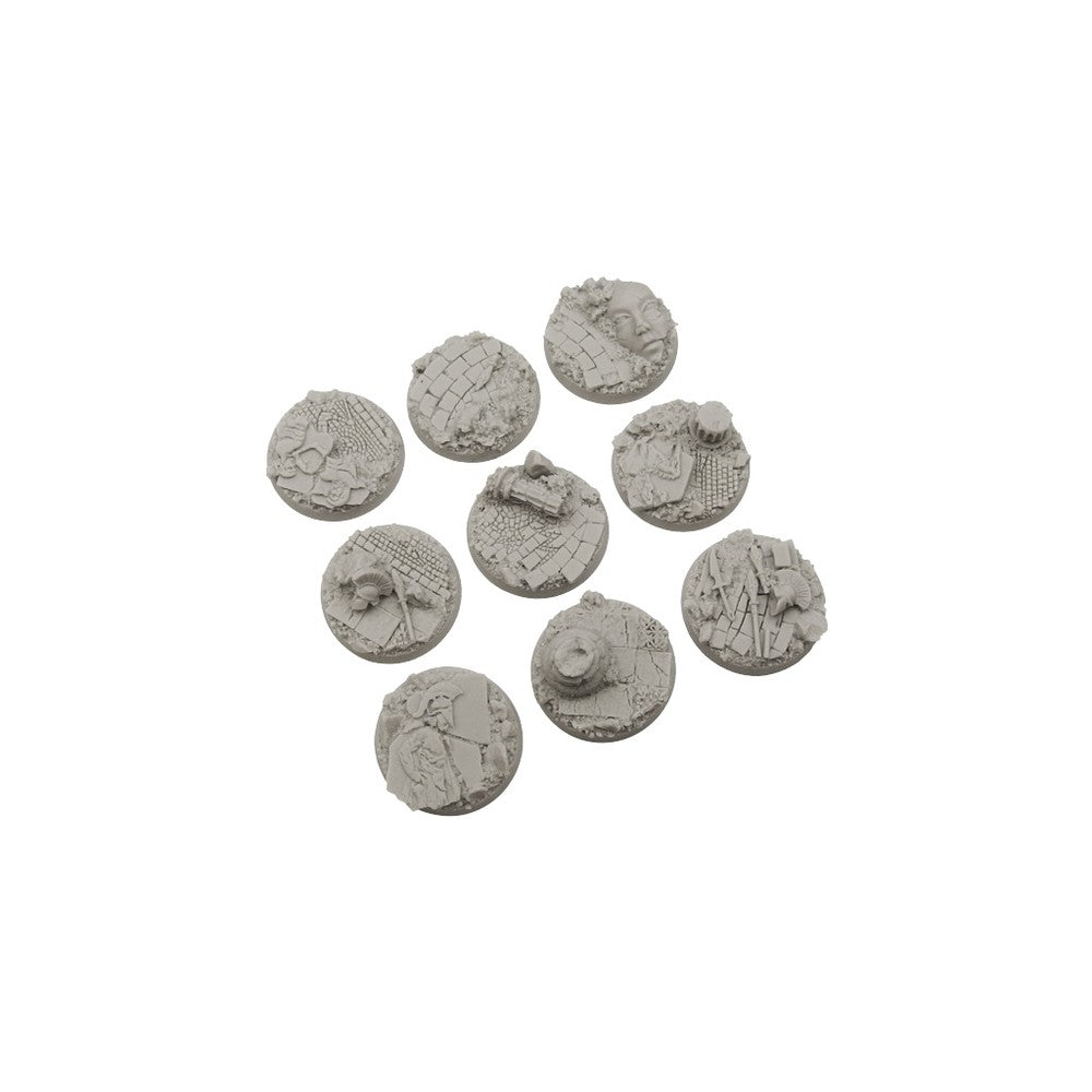 PREORDER Micro Art Studio - Resin Round/Oval Bases - Halodyne Bases - Round 28mm (5)
