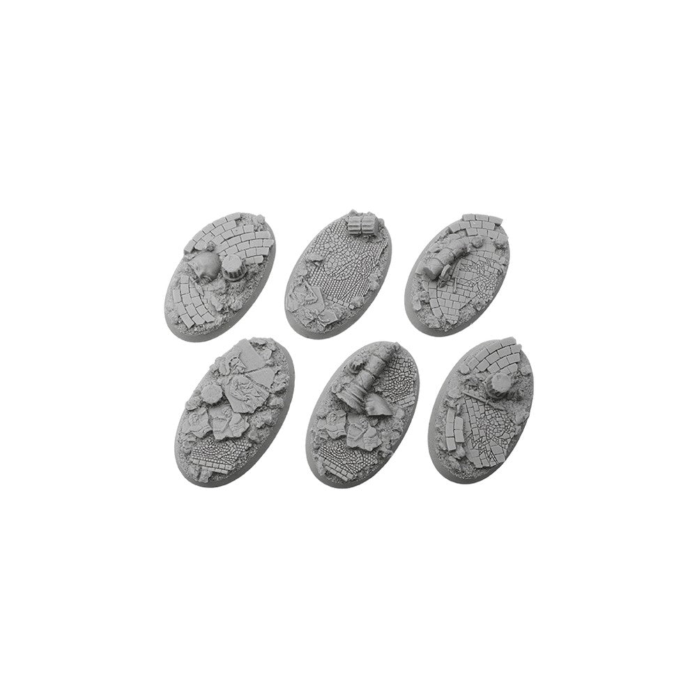 PREORDER Micro Art Studio - Resin Round/Oval Bases - Halodyne Bases Oval 60x35mm (4)