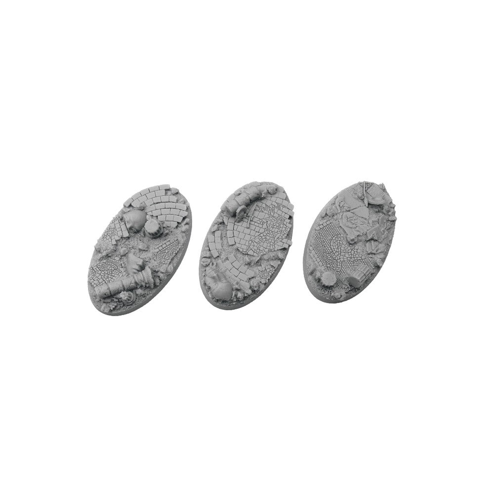 PREORDER Micro Art Studio - Resin Round/Oval Bases - Halodyne Bases Oval 75x42mm (2)