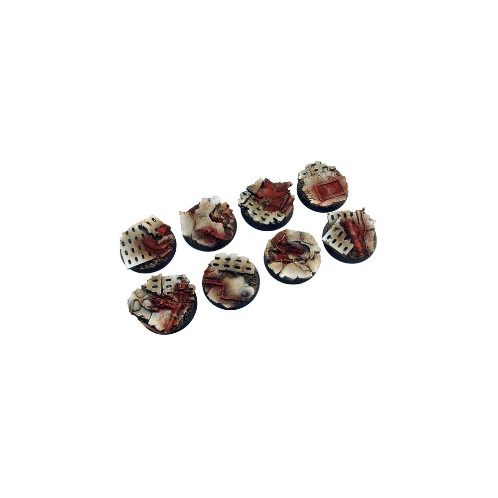 PREORDER Micro Art Studio - Resin Round/Oval Bases - Concrete Bases - Round 32mm (4)