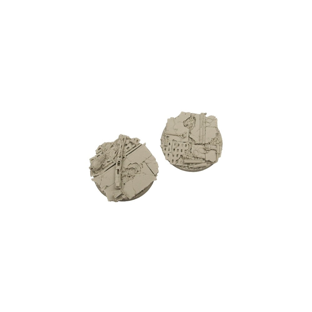 PREORDER Micro Art Studio - Resin Round/Oval Bases - Concrete Bases - Round 60mm (1)