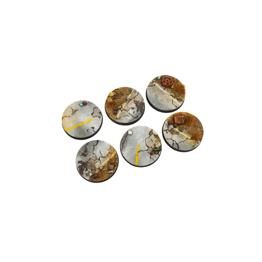 PREORDER Micro Art Studio - Resin Round/Oval Bases - Highway Bases - Round 40mm (2)